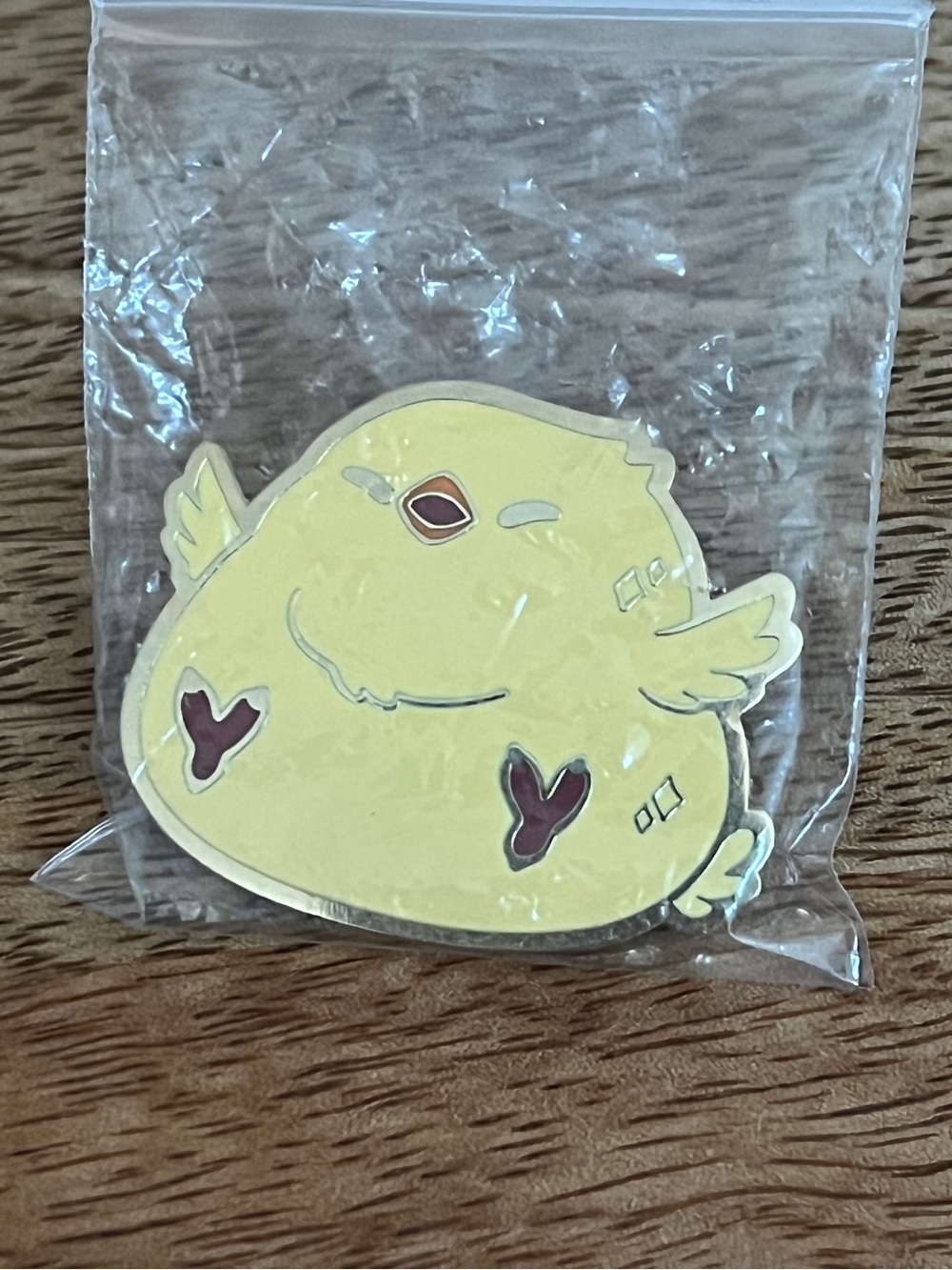 Cute Yellow Chick Enamel Pin - Soft Pastel Yellow NEW